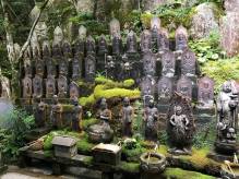 A multitude of statues
